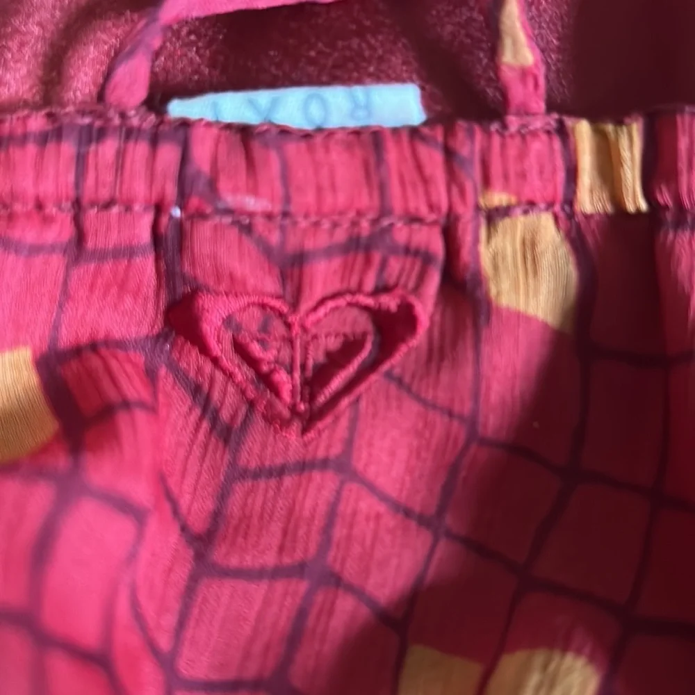 Red Roxy Halter Dress size medium - Picture 3 of 7